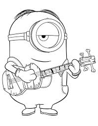 Free minions coloring pages to print and download. Get This Minion Coloring Pages Printable 7fcd