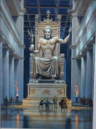 Resultado de imagen para la estatua de zeus