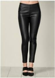 Details About Brand New Black Venus Faux Leather Leggings Womens Size 4