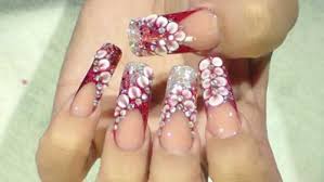 Nada mal se ven los diseños de uñas al estilo frances con estas dos tonalidades. Https Xn Uas 7ma Info Acrilicas Rojas