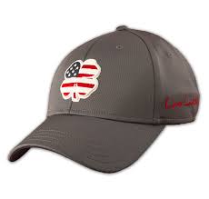 Usa Luck 4 American Flag Hat Black Clover Fitted Hats American Flag Hat