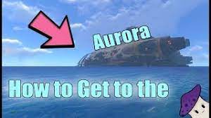 When you cross the ramp, you will see a corridor, taking you straight into the aurora. Subnautica How To Get To The Aurora Youtube