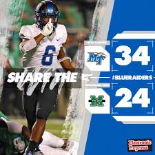 A wide variety of american football uniforms options are available to you, such as feature, supply type, and sportswear type. Another Big Win For Middle Tennessee Middle Tennessee State University Mtsu Facebook