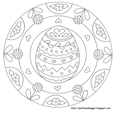 Archivio Album Easter Coloring Pages Easter Colouring Mandala Coloring