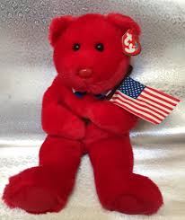 Ty Beanie Baby-thomas the Bear