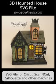 Download Haunted House Haunted House Halloween Luminaries Haunted House Diy