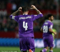 Sergio Ramos Furious With Fans Of Old Club Sevilla Sergio Ramos Sevilla Sergio