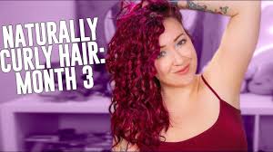 Instagram.com/squeakyisme normal on one side, and a completely different story on the other. My Hair Only Curls On One Side Of My Head Curly Girl Method Update Cgm Curly Hair Routine Youtube