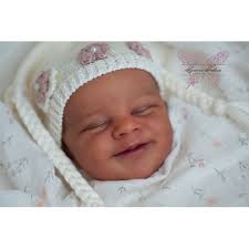 Reborn Violeta Arias Dukke, Violeta, Reborn 40cm, Hår Og Tæppe