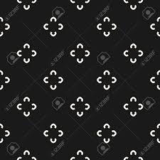 193 51 diamond black white. Simple Floral Pattern Vector Minimalist Seamless Texture With Royalty Free Cliparts Vectors And Stock Illustration Image 88529250