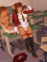 anthro breasts clothed clothing fangs feline female looking at  viewer mammal original original character pussy sabertooth (anatomy) skimpy  smilodon solo undressing wolfy-nail 
