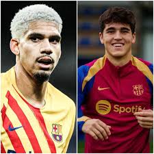 Barcelona's right centre back pairing issues