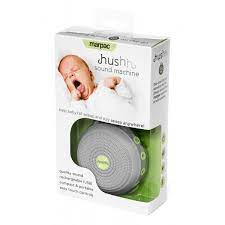 A baby sound machine emits white noise so your little one can sleep more peacefully. Marpac Hushh For Baby Portable White Noise Sound Machine Magic Beans