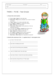 There To Be Past Simple Worksheet Teaching English Teaching Resource Classroom