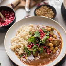 Orientalischer Lammeintopf Mit Kichererbsen Rezept Elle Republic Rezept Lammeintopf Rezepte Abendessen Ideen