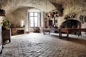 La Cuisine De Chateau Bridoire Castles Interior Chateau Stone Cottage