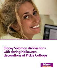 Stacey Solomon is embracing spooky season as she decorated her Pickle  Cottage home with endless skeletons, goblins and ghouls.