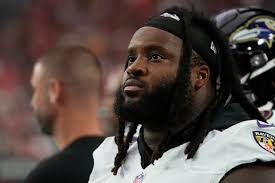 Ravens DL Michael Pierce relieved to finally get sack