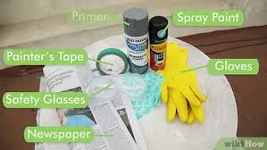 Peel the silhouette away, and enjoy your when this has thoroughly dried, use painters tape to mimic a burst of sunshine coming from the corner. How To Spray Paint 14 Steps With Pictures Wikihow
