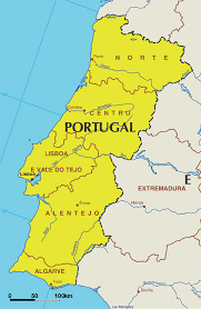Portugal pertence à união europeia há 35 anos. Mapa De Portugal Portugal Algarve Mapa