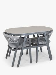 Fit more students in to a smaller classroom using these popular smith system two student desks or other double desks designed for two people. Kettler Cassis 2 Seater Garden Bistro Table Chairs Set Grey At John Lewis Partners