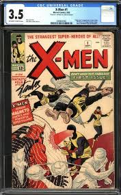 X Men 1 Cgc 3 5 Vg 1st X Men Silver Key Signed By Stan Lee 6 000 Value Comics Comicbooks Silveragec Silver Age Comics Most Expensive Comics Comics