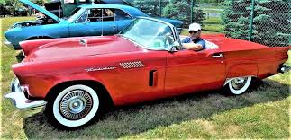 Image result for Flame Red 1957 Thunderbird