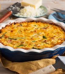Savoury Apple Asparagus And Ham Quiche Rougemont Ham Quiche Quiche Lorraine Overnight French Toast