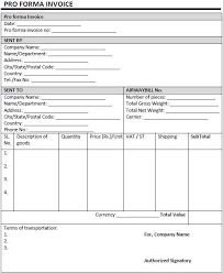 Proforma Invoice Meaning Format Of Proforma Invoice Legalraasta