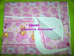 Manta De Verano Forrada Con Jersey De Algodon Y Bordes Con Cinta Al Bies Blanca Cinta Al Bies Artesanal Bebe