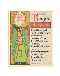 Saint Brigid Print Etsy St Brigid Brigid St Brigid Of Ireland