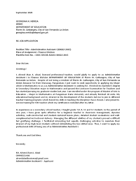 Check the standard in your field. Letter Of Intent For Administrative Assistant I In Deped San Fernando City La Union