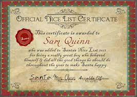 An incredible certificate template word users are able to use is always useful. Santa S Nice List Certificates Personalised Santa Nice List Certificate Digital Download Nice List Certificate Santa S Nice List Christmas Nice List