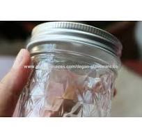 100ml 200ml 250ml 300ml 350ml 500ml 650ml transparent glass jar with metal  lid Caviar jar jam jar