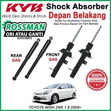 Check spelling or type a new query. Toyota Wish Zne 1 8 2004 Kyb Kayaba Original Shock Absorber Set Shopee Malaysia