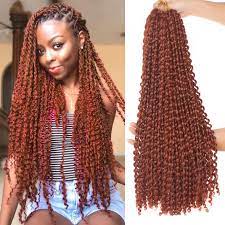 This product is out of stock online. Buy 24 Inch Copper Red Passion Twist Hair 7 Packs Water Wave Crochet Hair For Butterfly Locs Goddess Locs Long Bohemian Curl Hair Synthetic Braiding Hair Extensions 24 Inch 350 Online In Indonesia B08h1lcmd8