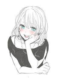 Anime Picture Original Weda Artist Single Tall Image Blush Short Hair 635x886 423801 En Anime Sketch Manga Drawing Manga Anime