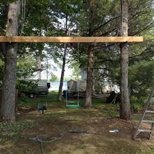Will a tree swing hurt my tree? Swing Between Tree Kit Treehouse Bolts Hardware