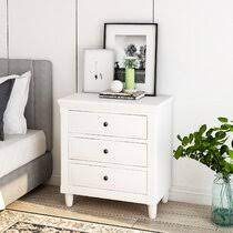 Boasting breathable fabric drawers and sturdy top shelf space, the ovela 3 drawer nightstand bedside table offers effortless storage for all your nighttime essentials while the simple and clean beige design complements your existing bedroom decor. Beige Nightstands You Ll Love In 2021 Wayfair