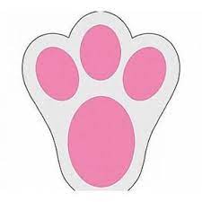 A rabbit's foot is a brewing item obtained from rabbits. Easter Bunny Footprint Stencils Clipart Free Clipart Easter Bunny Footprints Bunny Footprint Bunny Footprints