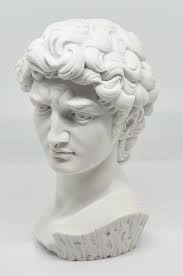 Michelangelo Buonarroti Statue: "David" Head (Without Base)