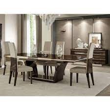 Hence, it is perfect for modern and contemporary styles interiors. Wooden Modern Italian Dining Table Set Rs 300000 Piece Arman Enterprises Id 19986362697
