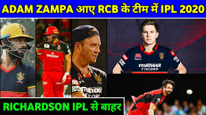 Adam zampa (born 31 march 1992) is an australian cricketer who represents south australia and melbourne stars. Ipl 2020 Adam Zampa Came In The Team Of Rcb Kane Richardson Ruled Out From Ipl 2020 Youtube