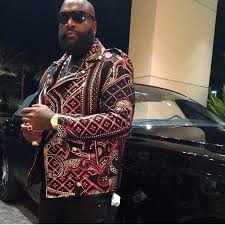 Rick Ross This Jacket Is Wet Big Men Fashion Rick Ross Well Dressed Men
