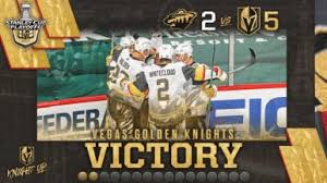 .golden knights' fourth line had three goals in game one of the stanley cup final, defeating the this would make a great birthday gift or just a surprise gift for the golden knights' fan in your family. Vegas Golden Knights Win Big In Minnesota Take 3 1 Series Lead