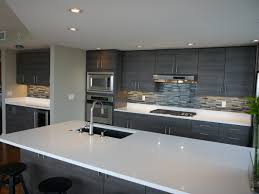 Modern styles tend to feature crisp and clean design, great for small rooms. Seattle Condo Modern Kitchen Reface Innovative Kitchen Bath
