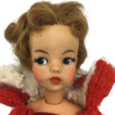 Tammy Fashion Doll Ideal Toy Corp Corduroy Dress Red Knit Jacket BS-12 1  Vintage
