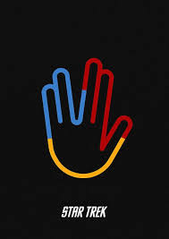 In simulated reality, what is really real? Star Trek Minimalist Movie Poster Star Trek Art Star Trek Wallpaper Star Trek
