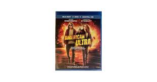 Amazon.com: American Ultra [Blu-ray + DVD + Digital HD] : Jesse Eisenberg,  Kristen Stewart, Bill Pullman, John Leguizamo, Connie Britton, Walton  Goggins, Topher Grace, Tony Hale, Lavell Crawford, Nima Nourizadeh, David  Alper,