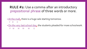 Appositive phrases it is a noun phrase that describes another noun appositive phrases usually come after the nouns they describe, but they may come before it, as they do when they are introductory phrases. Expanding The Simple Sentence With Prepositional Phrases Lesson 2 After Flipped Classroom Ppt Download